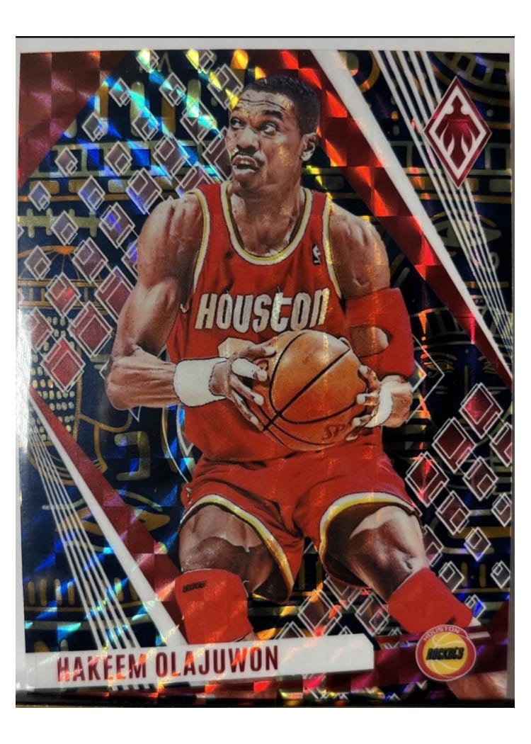 2023-24 Panini Phoenix Base Set Hakeem Olajuwon #197 card