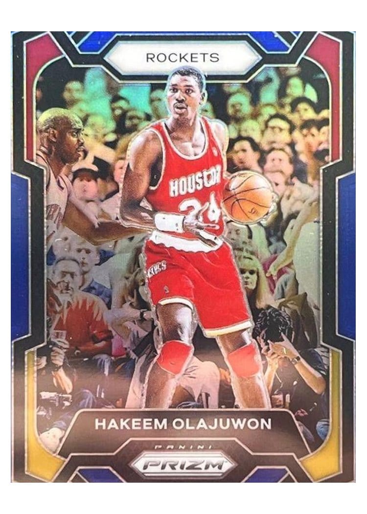 2023-24 Panini Prizm Base Set Hakeem Olajuwon #191 card