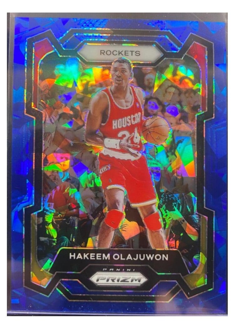 2023-24 Panini Prizm Base Set Hakeem Olajuwon #191 card