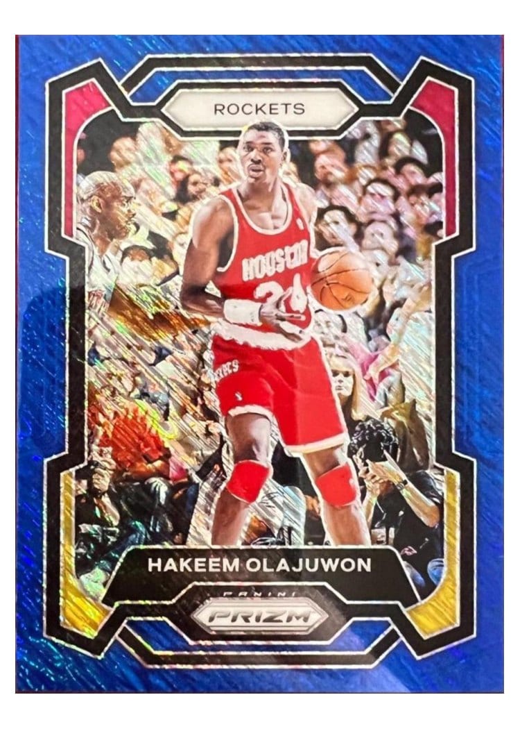 2023-24 Panini Prizm Base Set Hakeem Olajuwon #191 card