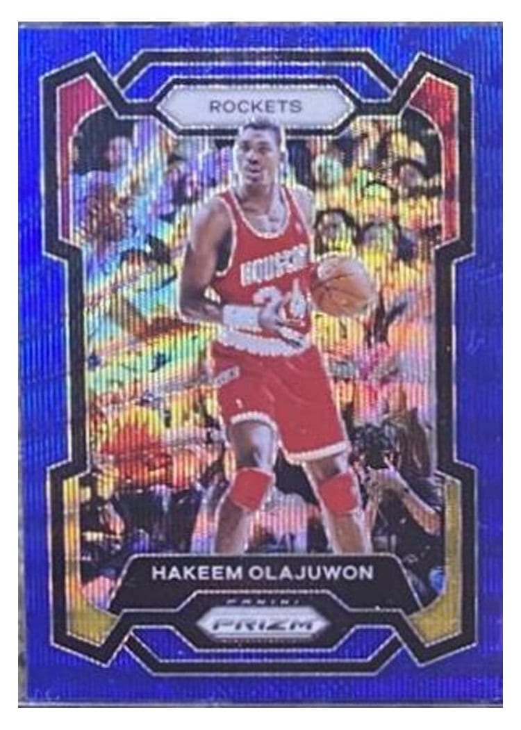2023-24 Panini Prizm Base Set Hakeem Olajuwon #191 card
