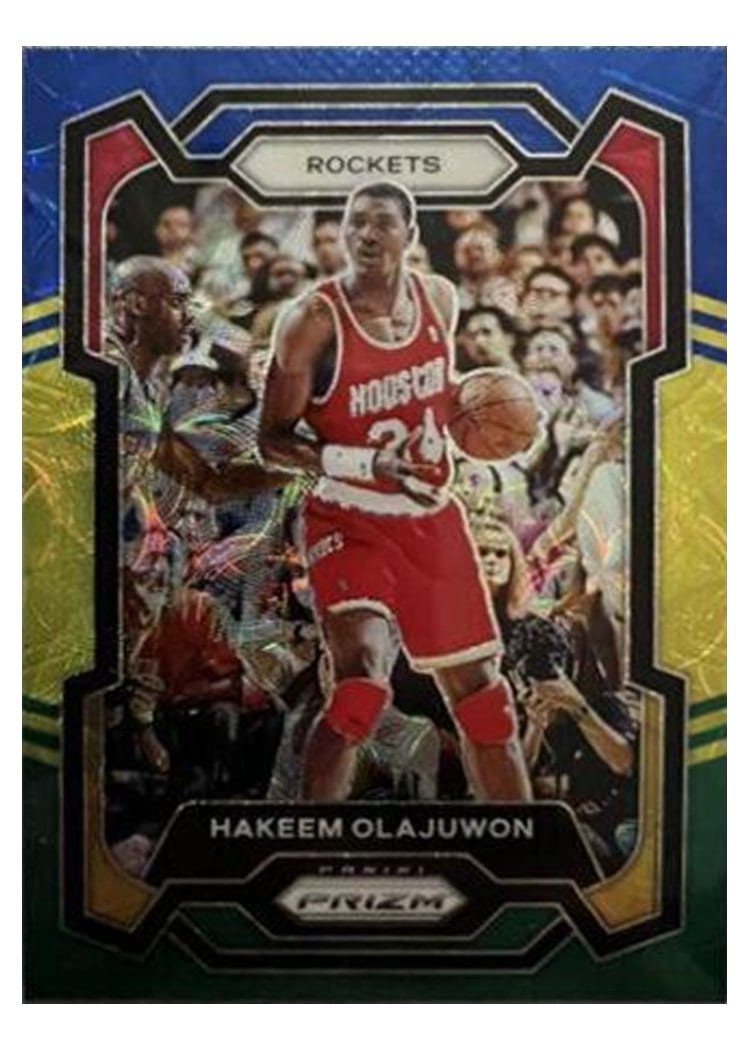 2023-24 Panini Prizm Base Set Hakeem Olajuwon #191 card