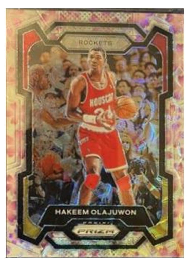 2023-24 Panini Prizm Base Set Hakeem Olajuwon #191 card