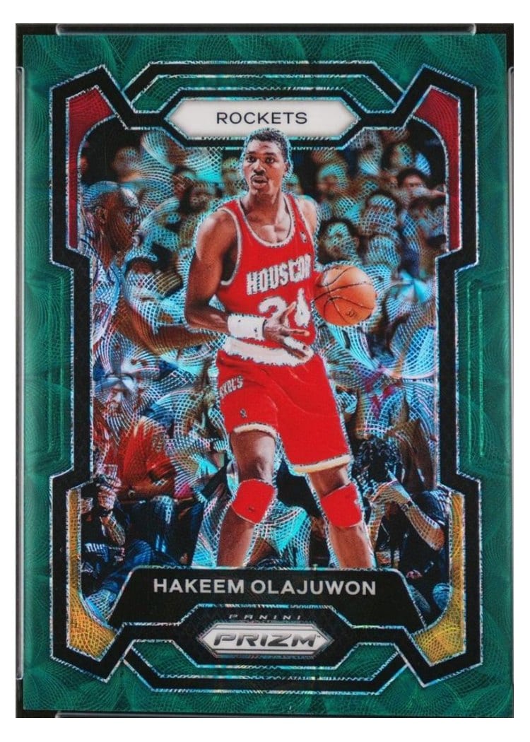 2023-24 Panini Prizm Base Set Hakeem Olajuwon #191 card