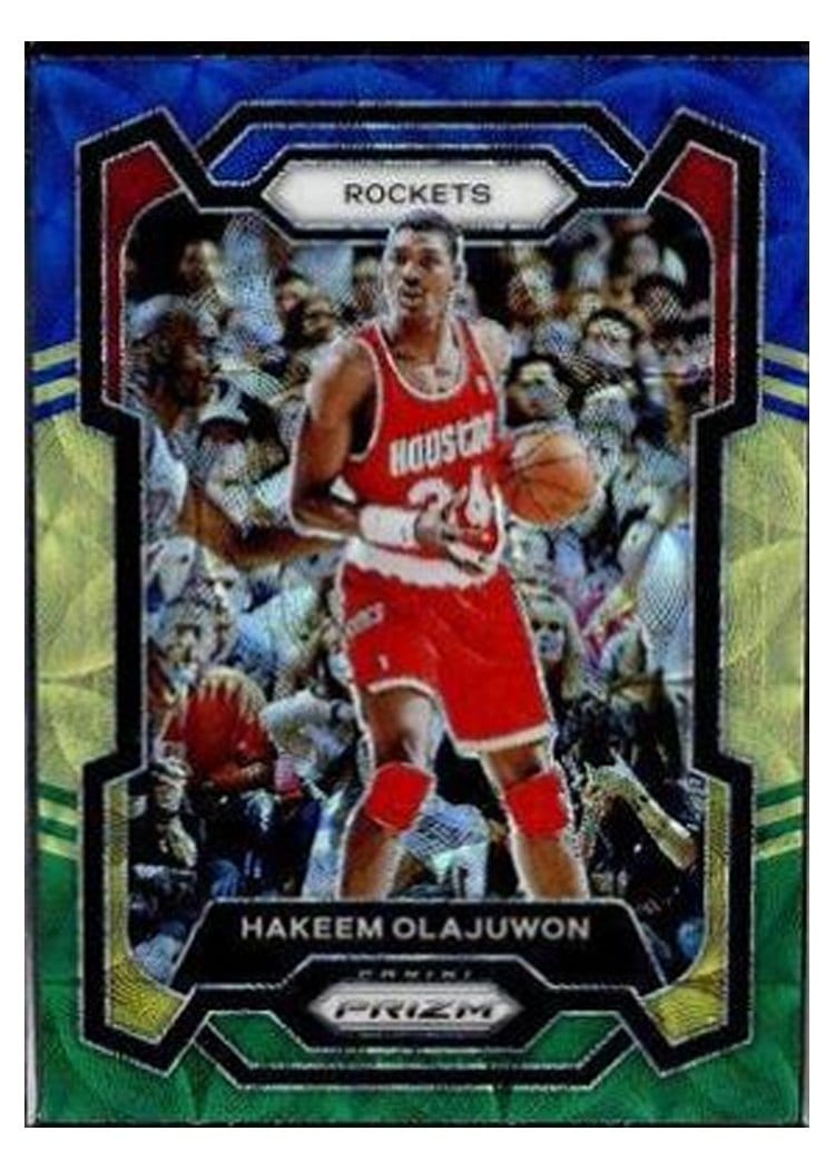 2023-24 Panini Prizm Base Set Hakeem Olajuwon #191 card