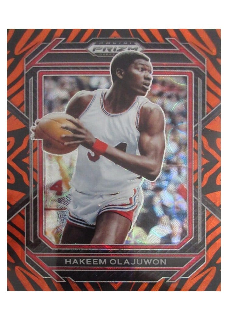 2023-24 Panini Prizm Base Set Hakeem Olajuwon #191 card