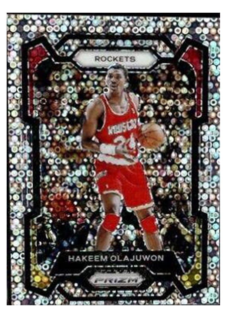 2023-24 Panini Prizm Base Set Hakeem Olajuwon #191 card