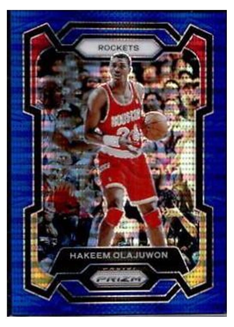2023-24 Panini Prizm Base Set Hakeem Olajuwon #191 card