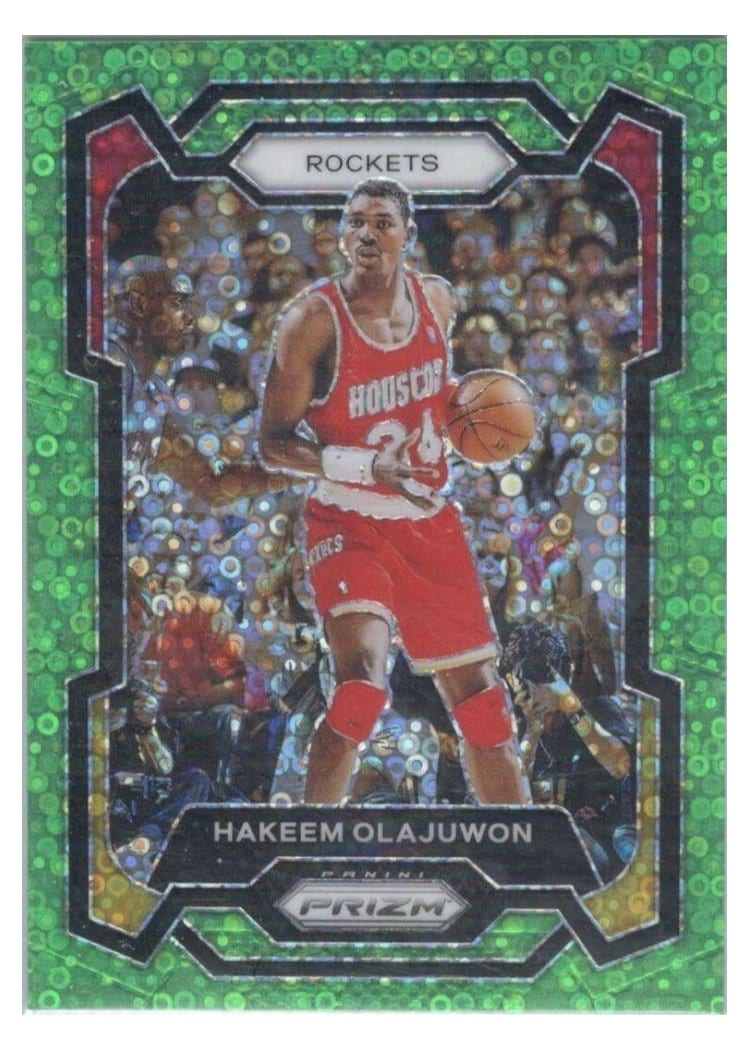 2023-24 Panini Prizm Base Set Hakeem Olajuwon #191 card