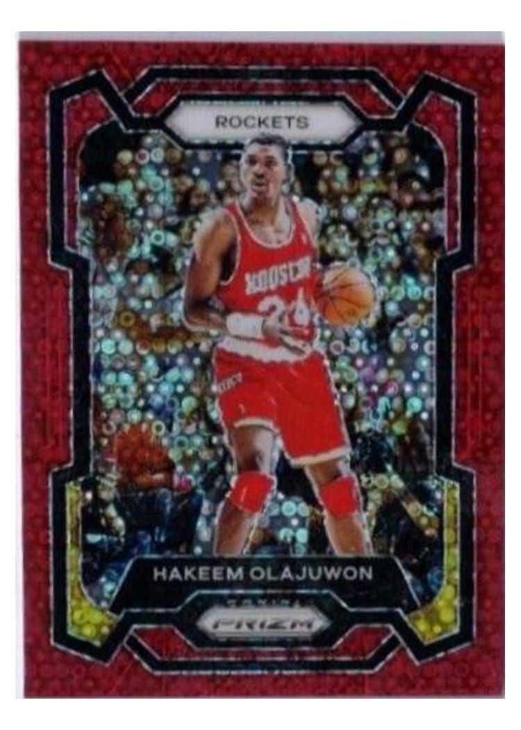 2023-24 Panini Prizm Base Set Hakeem Olajuwon #191 card