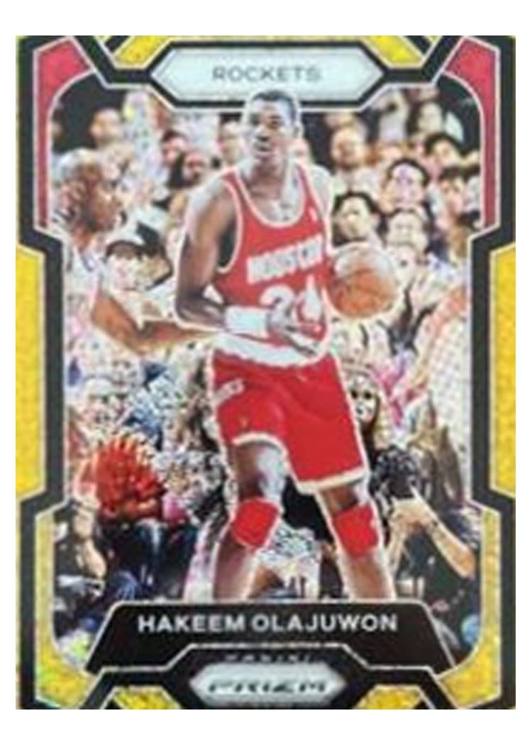 2023-24 Panini Prizm Base Set Hakeem Olajuwon #191 card