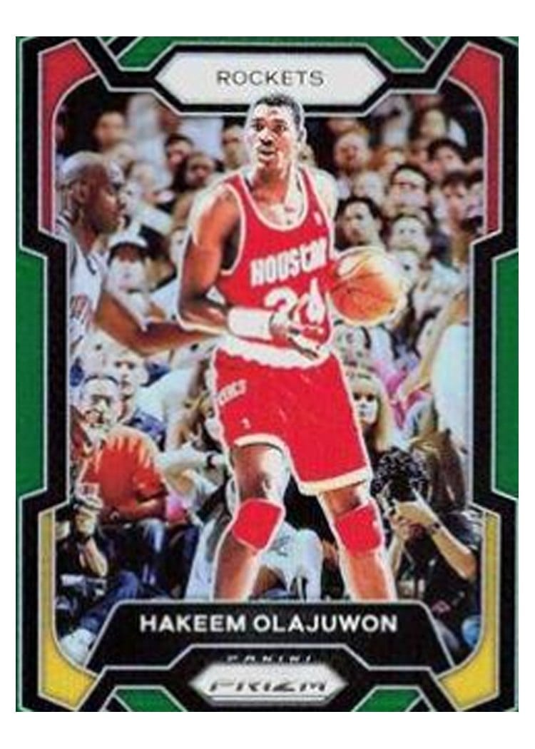 2023-24 Panini Prizm Base Set Hakeem Olajuwon #191 card