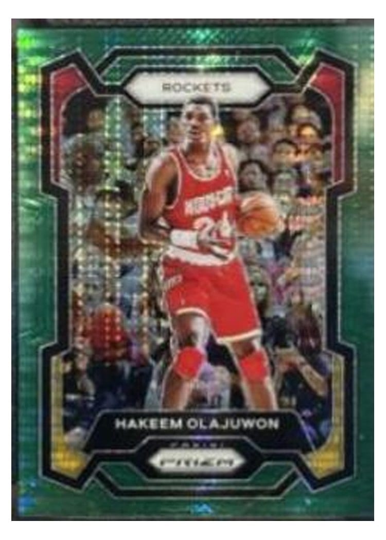 2023-24 Panini Prizm Base Set Hakeem Olajuwon #191 card