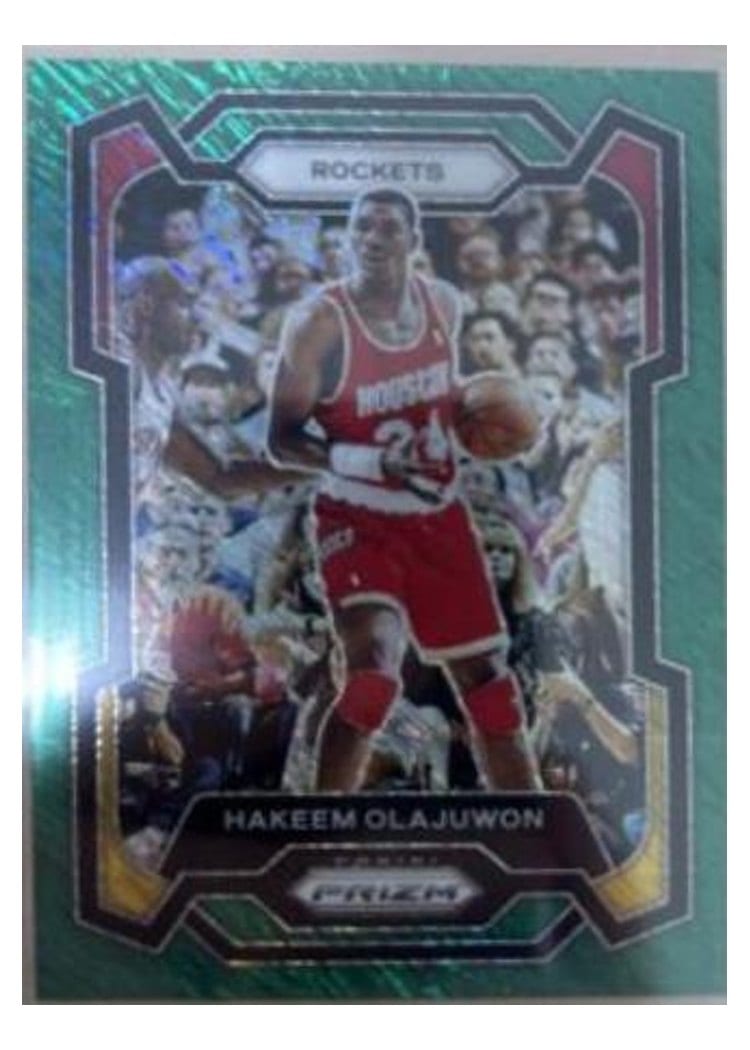 2023-24 Panini Prizm Base Set Hakeem Olajuwon #191 card