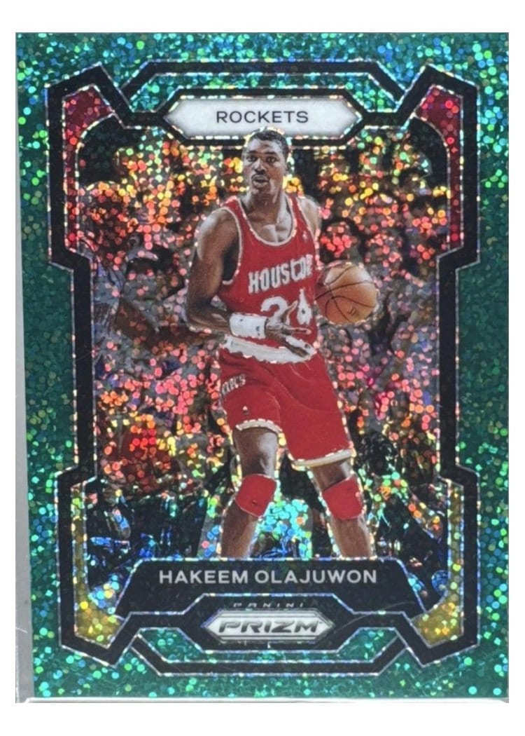2023-24 Panini Prizm Base Set Hakeem Olajuwon #191 card