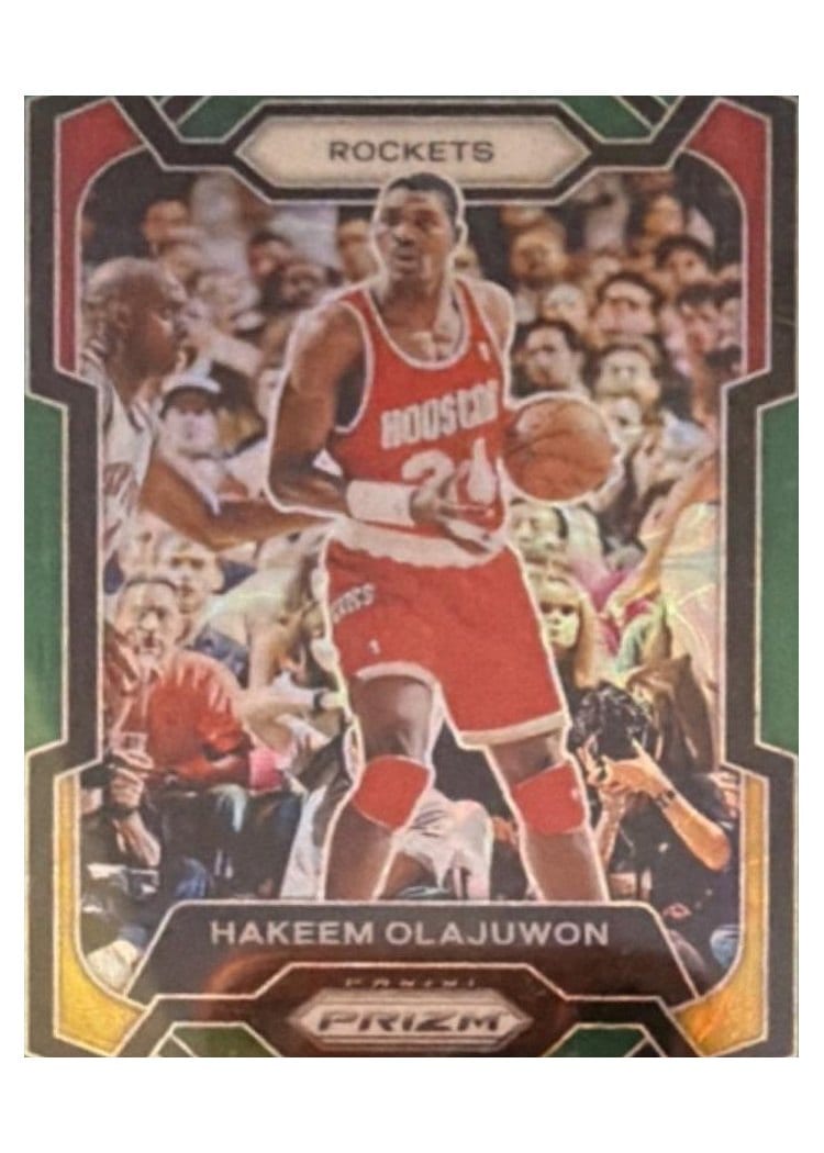 2023-24 Panini Prizm Base Set Hakeem Olajuwon #191 card