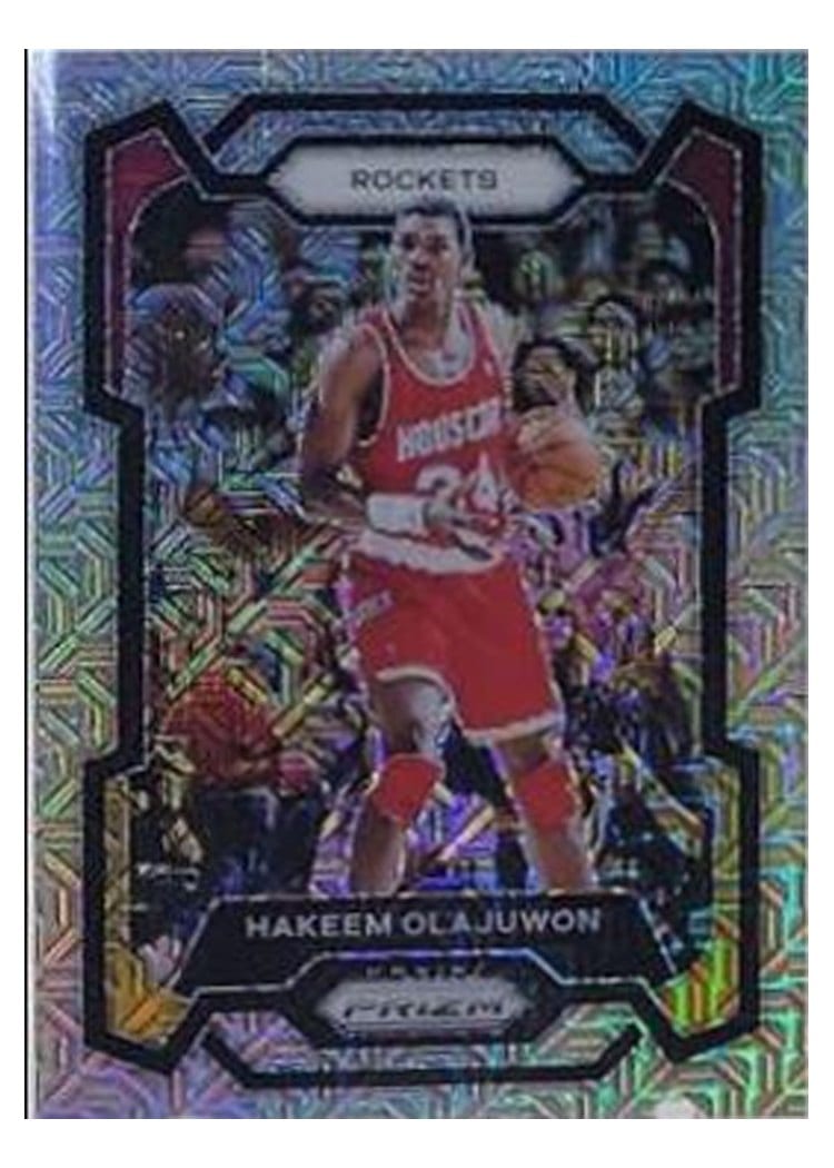 2023-24 Panini Prizm Base Set Hakeem Olajuwon #191 card