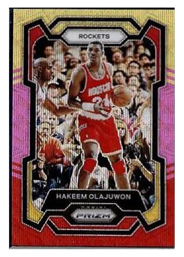 2023-24 Panini Prizm Base Set Hakeem Olajuwon #191 card