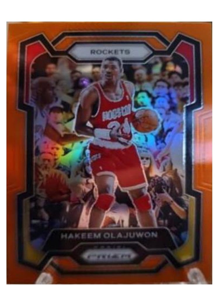 2023-24 Panini Prizm Base Set Hakeem Olajuwon #191 card