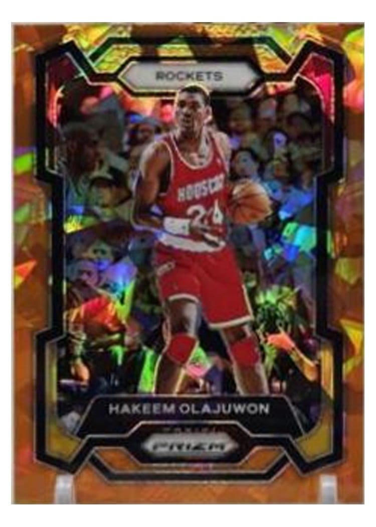 2023-24 Panini Prizm Base Set Hakeem Olajuwon #191 card