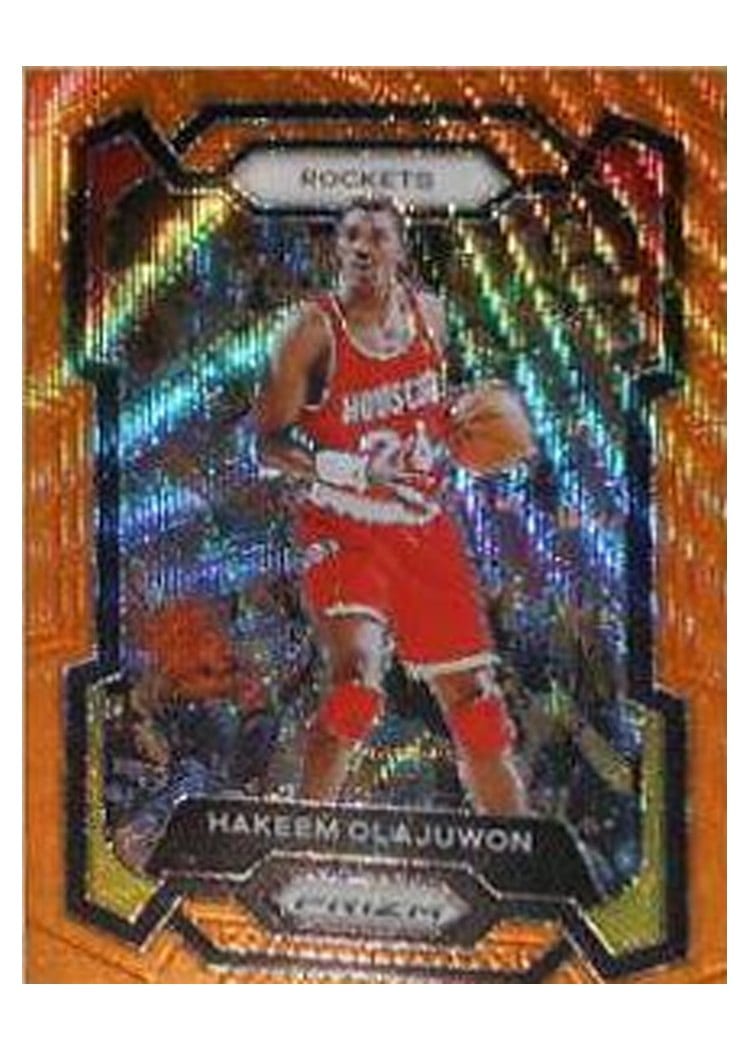 2023-24 Panini Prizm Base Set Hakeem Olajuwon #191 card