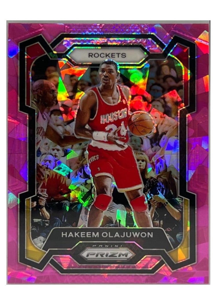 2023-24 Panini Prizm Base Set Hakeem Olajuwon #191 card