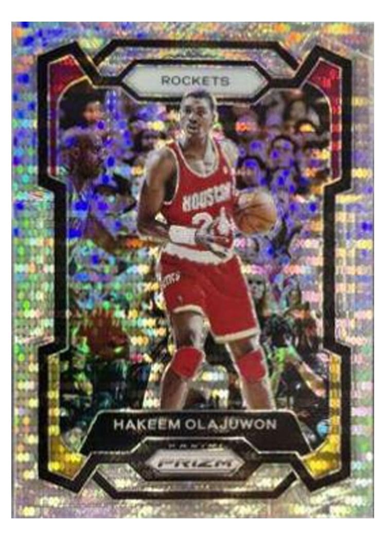 2023-24 Panini Prizm Base Set Hakeem Olajuwon #191 card