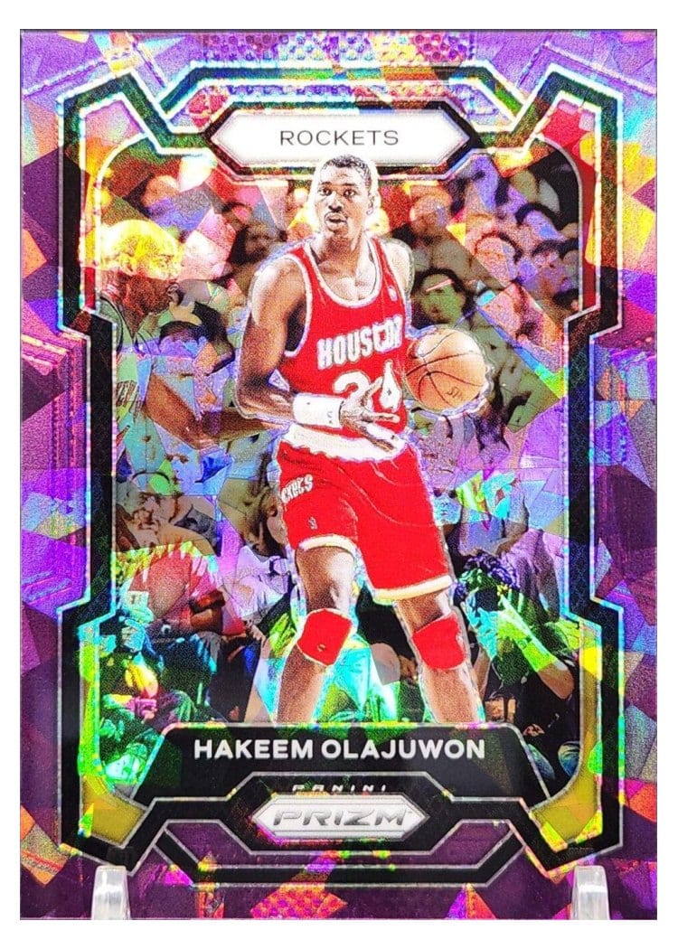 2023-24 Panini Prizm Base Set Hakeem Olajuwon #191 card