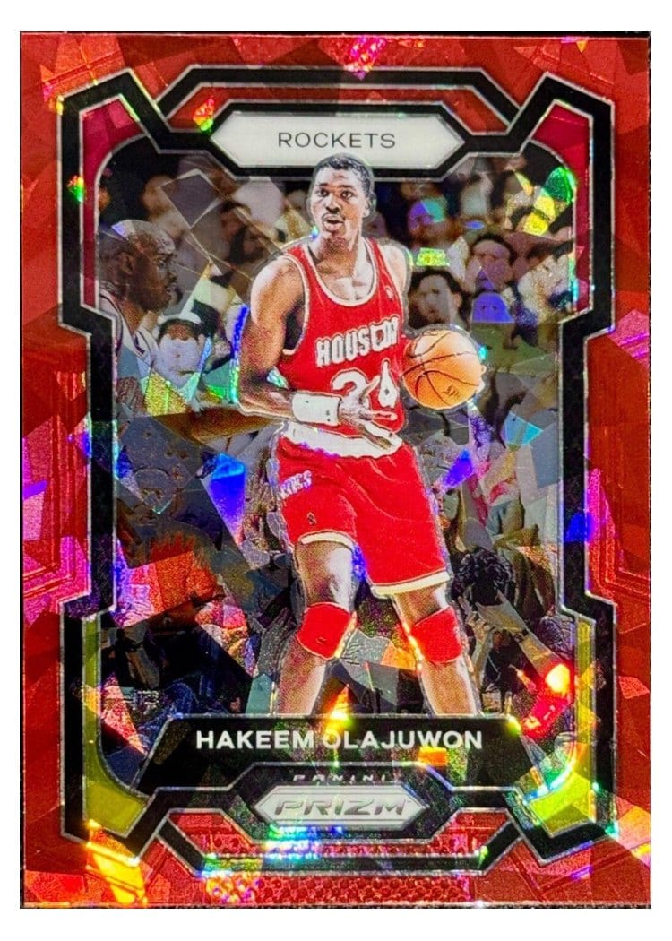 2023-24 Panini Prizm Base Set Hakeem Olajuwon #191 card