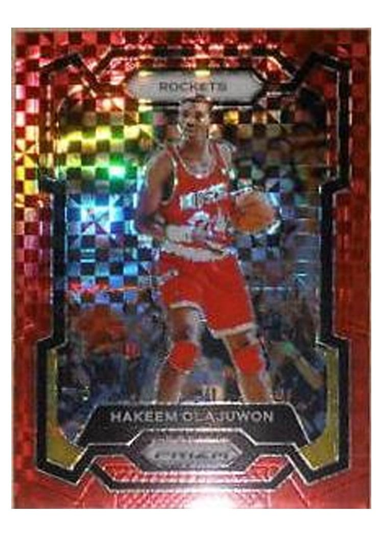 2023-24 Panini Prizm Base Set Hakeem Olajuwon #191 card