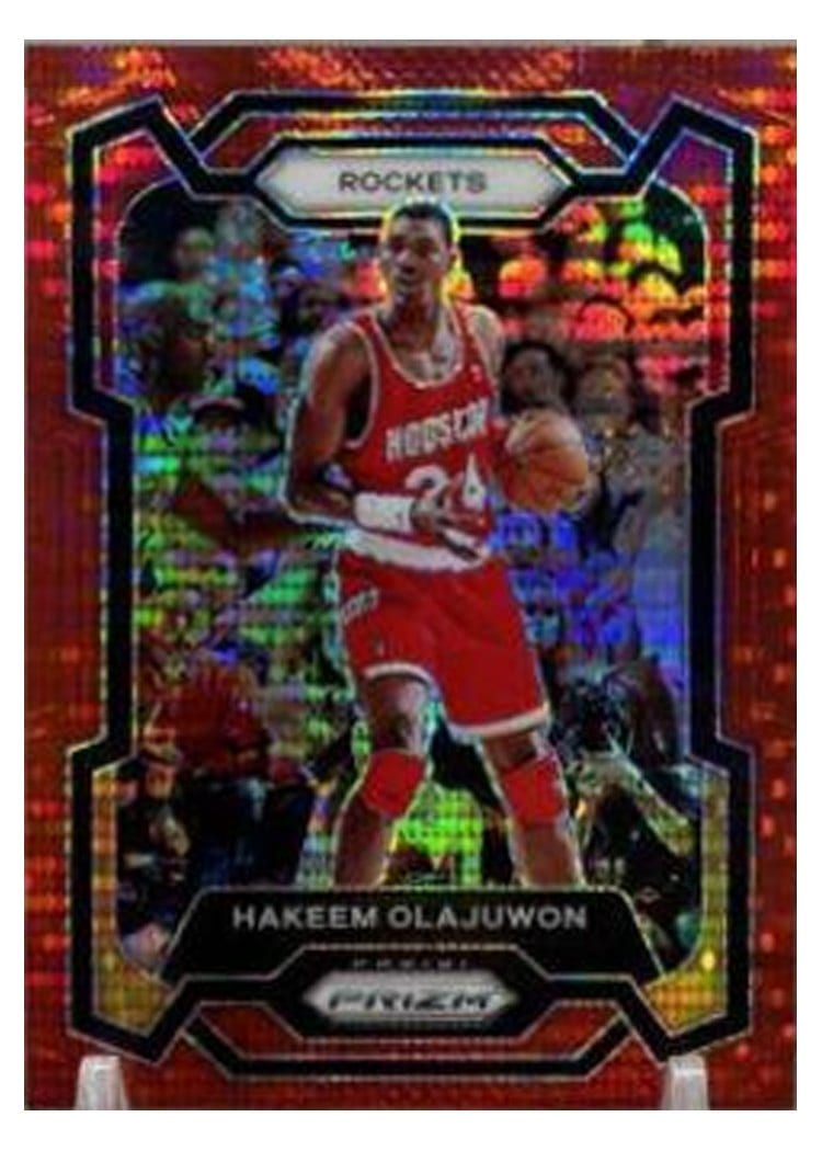 2023-24 Panini Prizm Base Set Hakeem Olajuwon #191 card