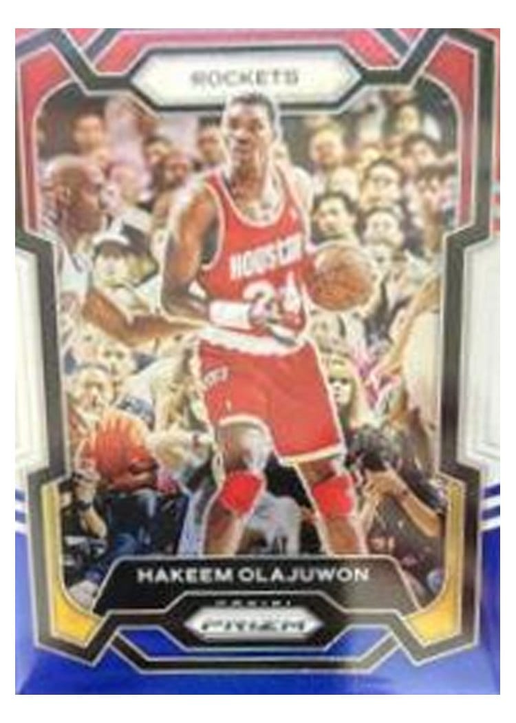 2023-24 Panini Prizm Base Set Hakeem Olajuwon #191 card