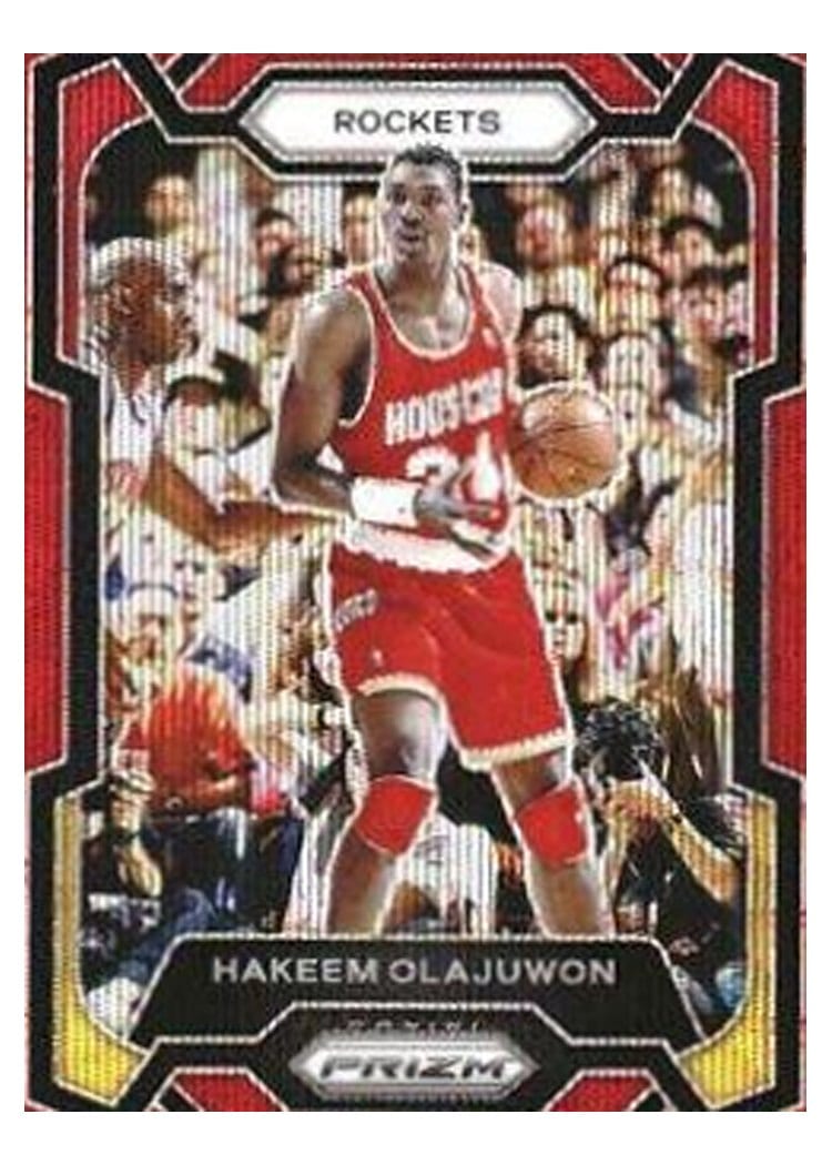 2023-24 Panini Prizm Base Set Hakeem Olajuwon #191 card