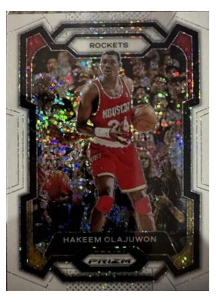 2023-24 Panini Prizm Base Set Hakeem Olajuwon #191 card