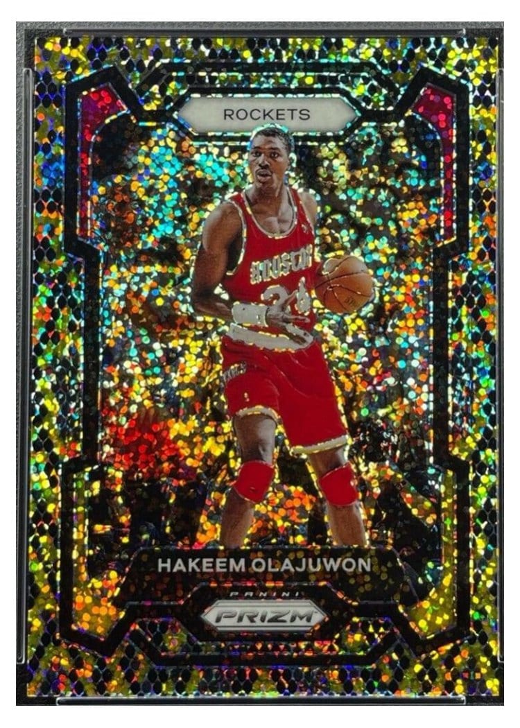 2023-24 Panini Prizm Base Set Hakeem Olajuwon #191 card