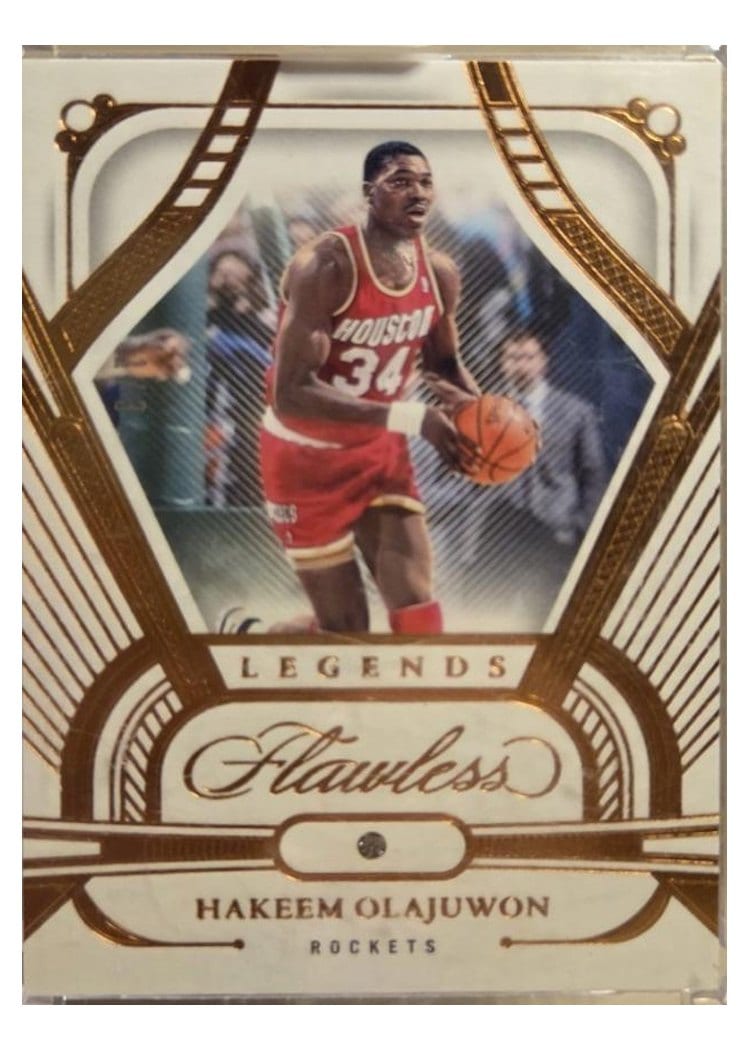 2023 Panini Flawless Hakeem Olajuwon #118 card