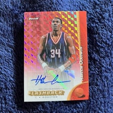 2024-25 Finest Flashback Autographs Hakeem Olajuwon #FBA-HO