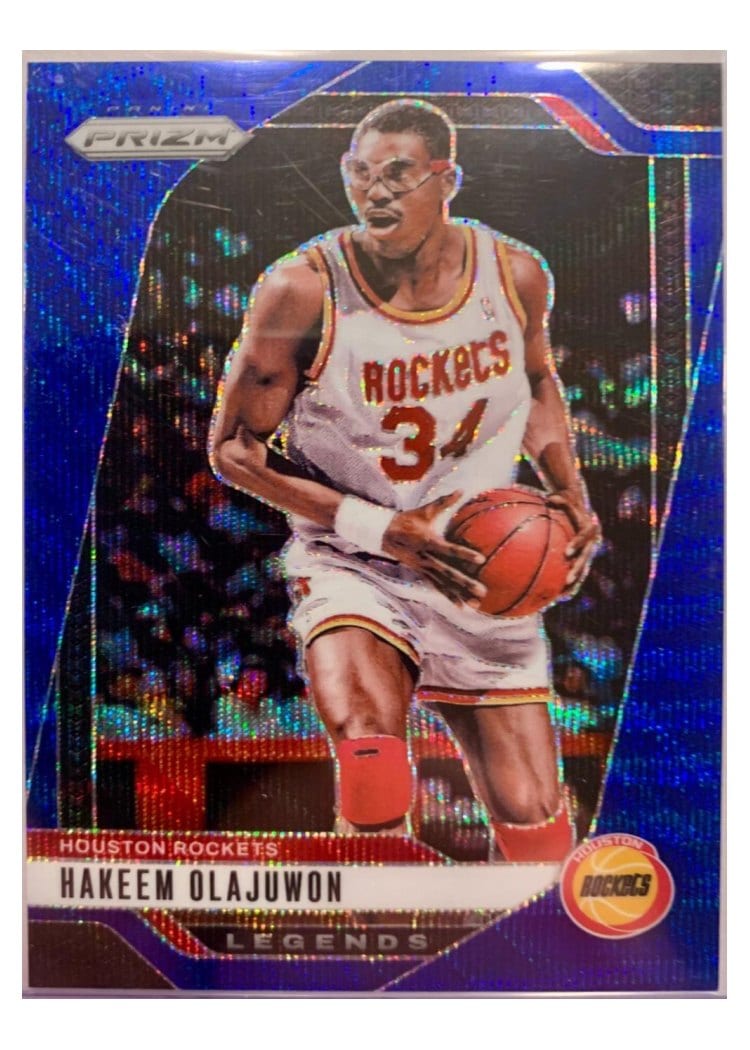 2024-25 Panini Prizm Base Set Hakeem Olajuwon #296 card