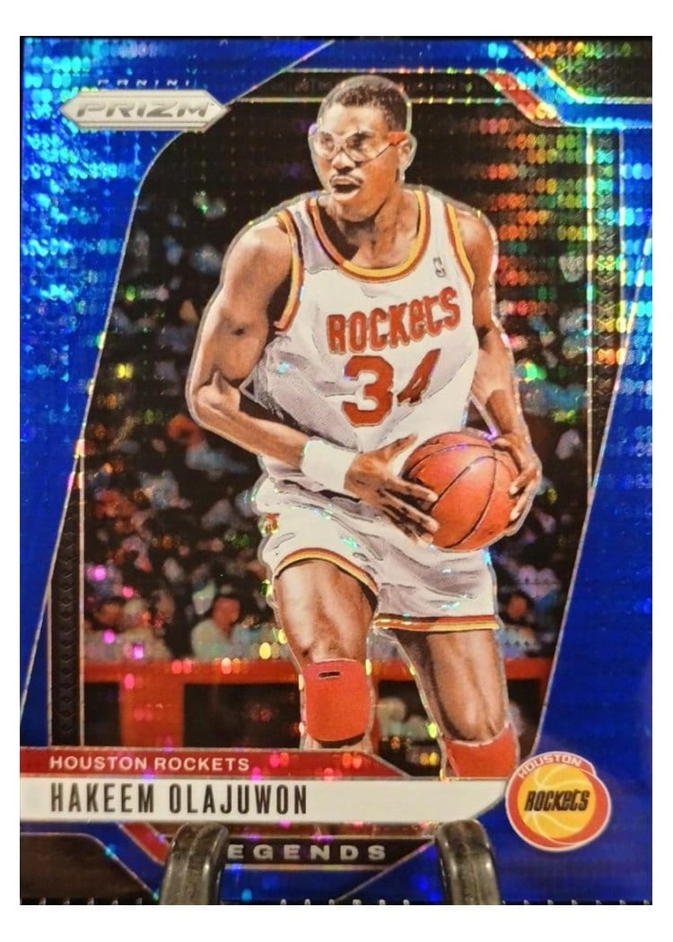 2024-25 Panini Prizm Base Set Hakeem Olajuwon #296 card