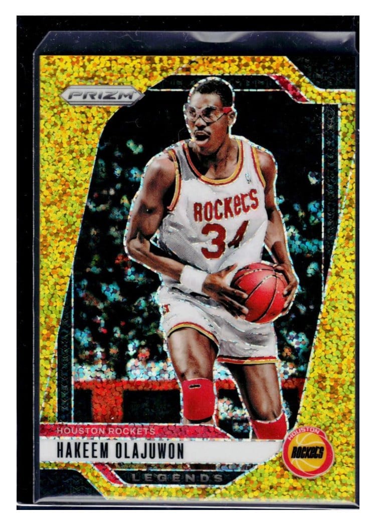 2024-25 Panini Prizm Base Set Hakeem Olajuwon #296 card