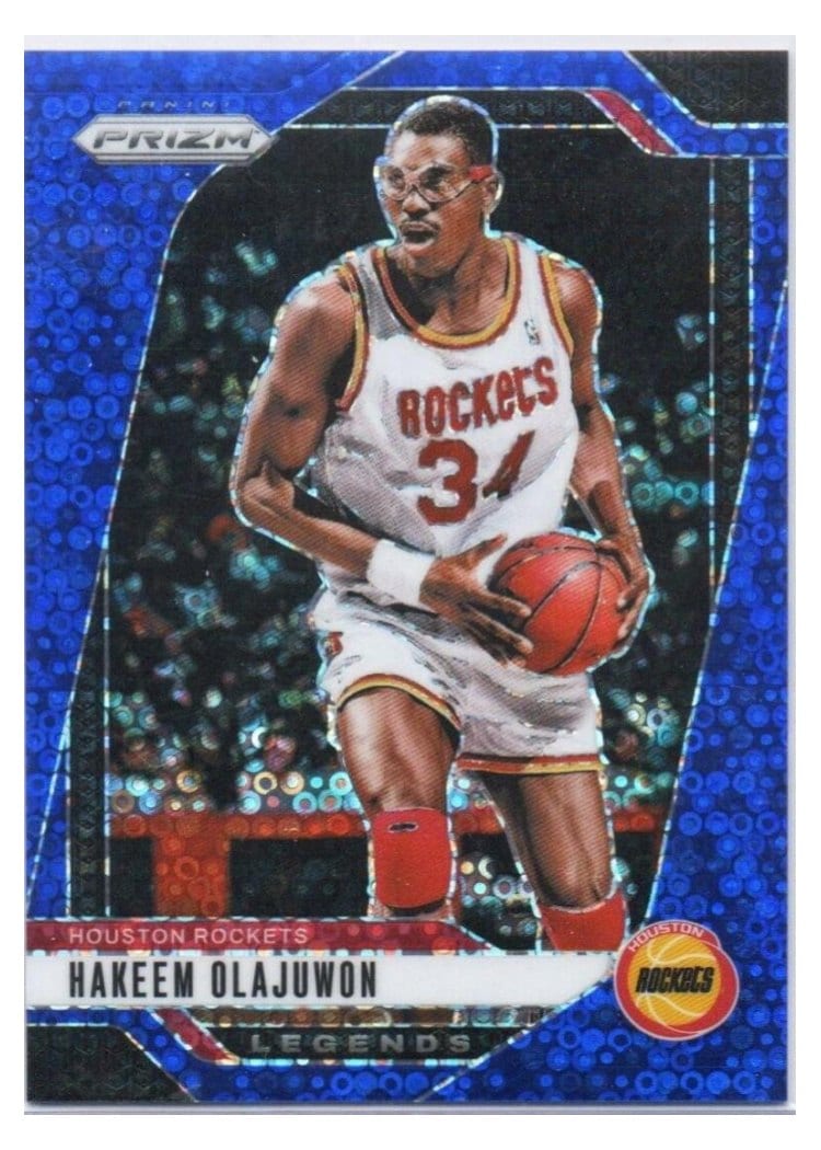 2024-25 Panini Prizm Base Set Hakeem Olajuwon #296 card