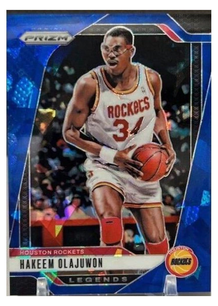2024-25 Panini Prizm Base Set Hakeem Olajuwon #296 card