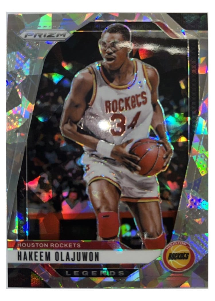 2024-25 Panini Prizm Base Set Hakeem Olajuwon #296 card