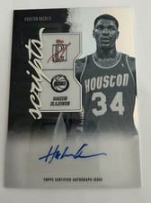 2025-26 Topps Signature Class Shadow Scripts Hakeem Olajuwon #SS-HO