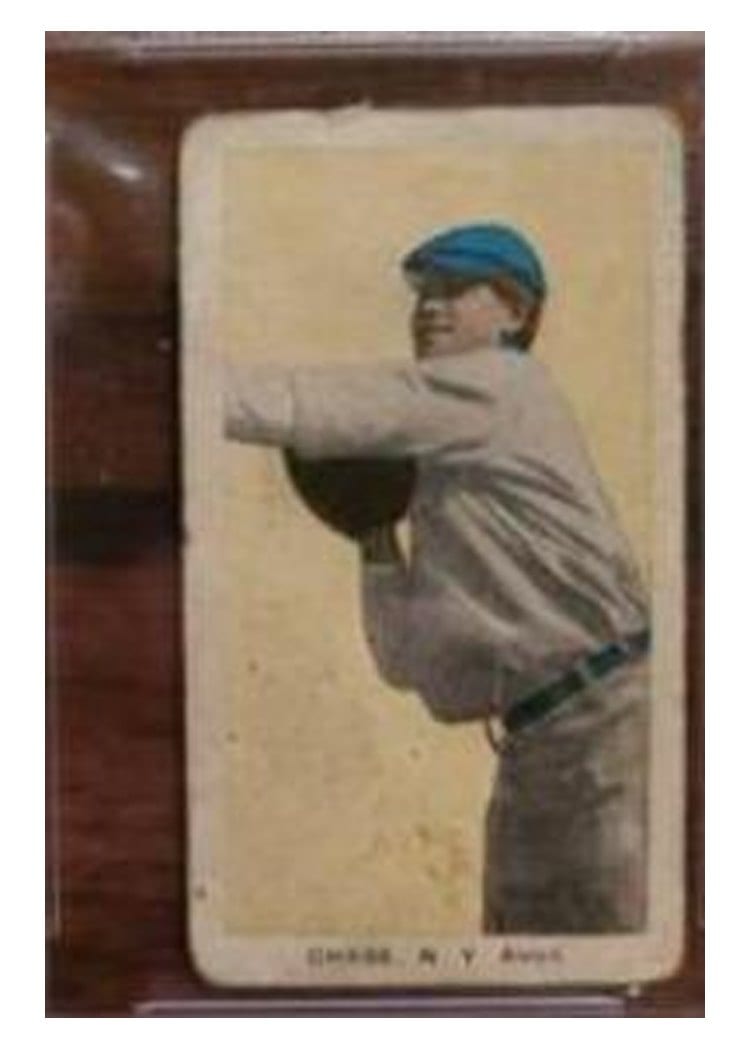 1910 E93 Standard Caramel Hal Chase card