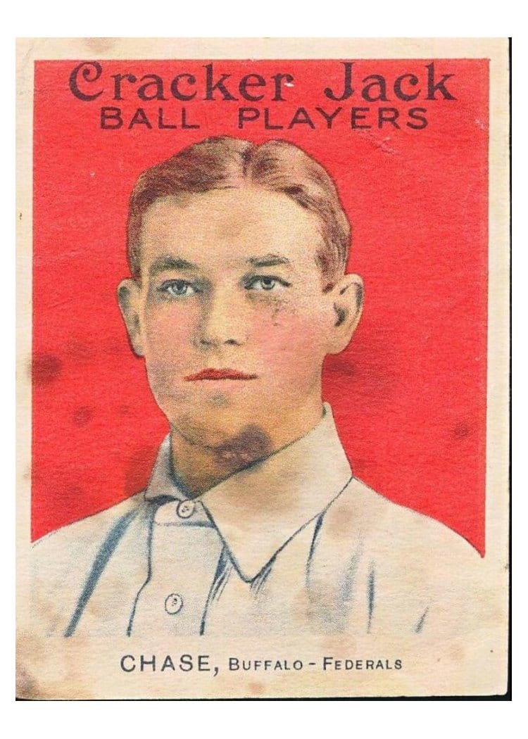 1915 Cracker Jack Hal Chase #99 card