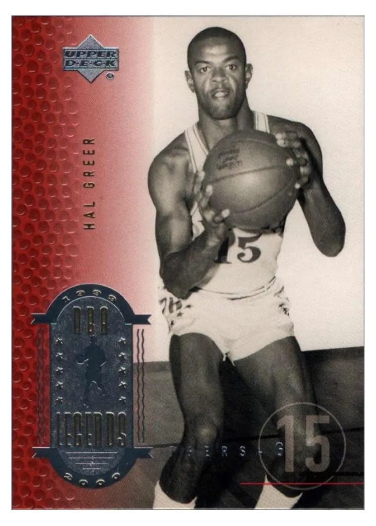 1999 Upper Deck Legends Hal Greer #11 card