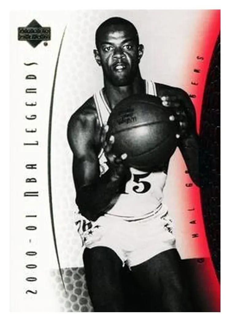 2000 Upper Deck Legends Hal Greer #54 card