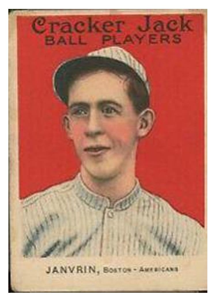 1915 Cracker Jack Hal Janvrin #149 card