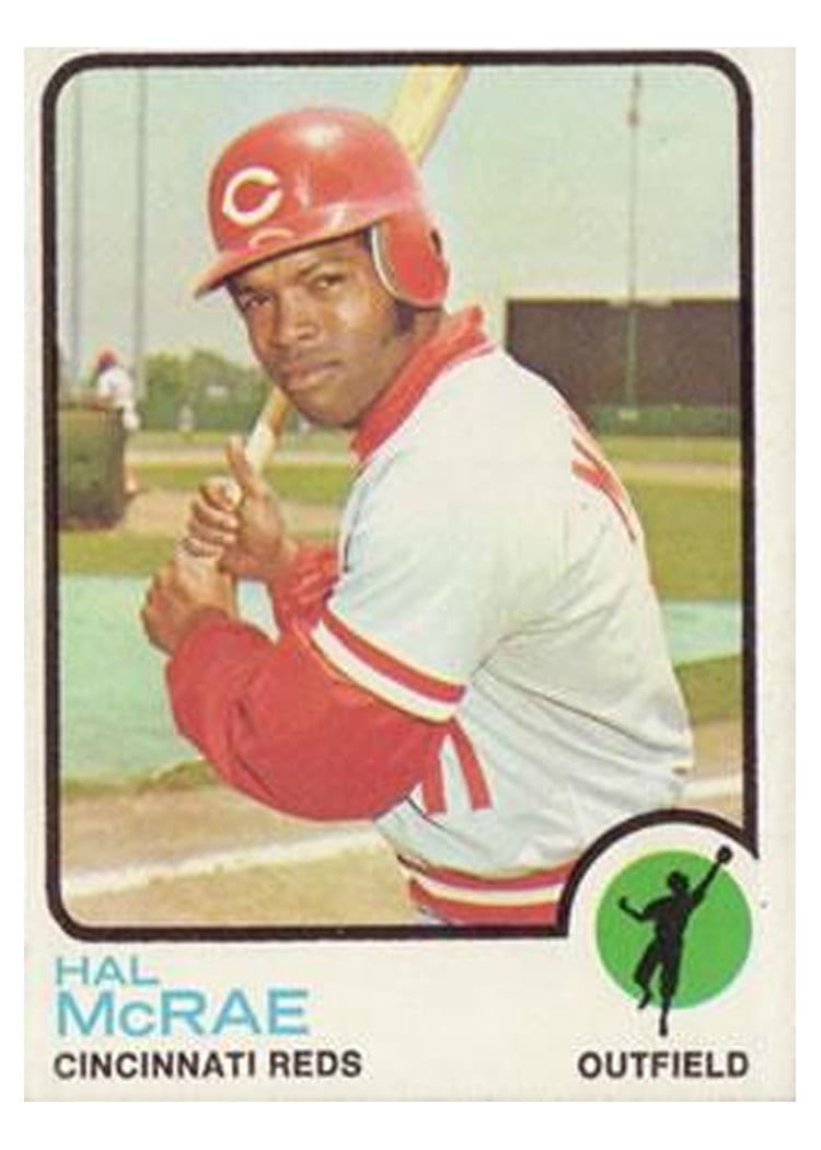 1973 Topps Hal McRae #28 card